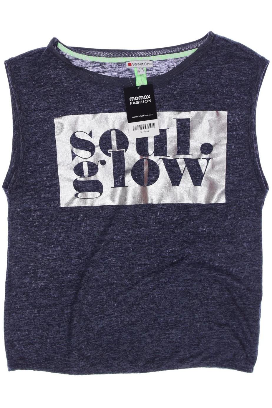 

Street One Damen Top, blau, Gr. 34