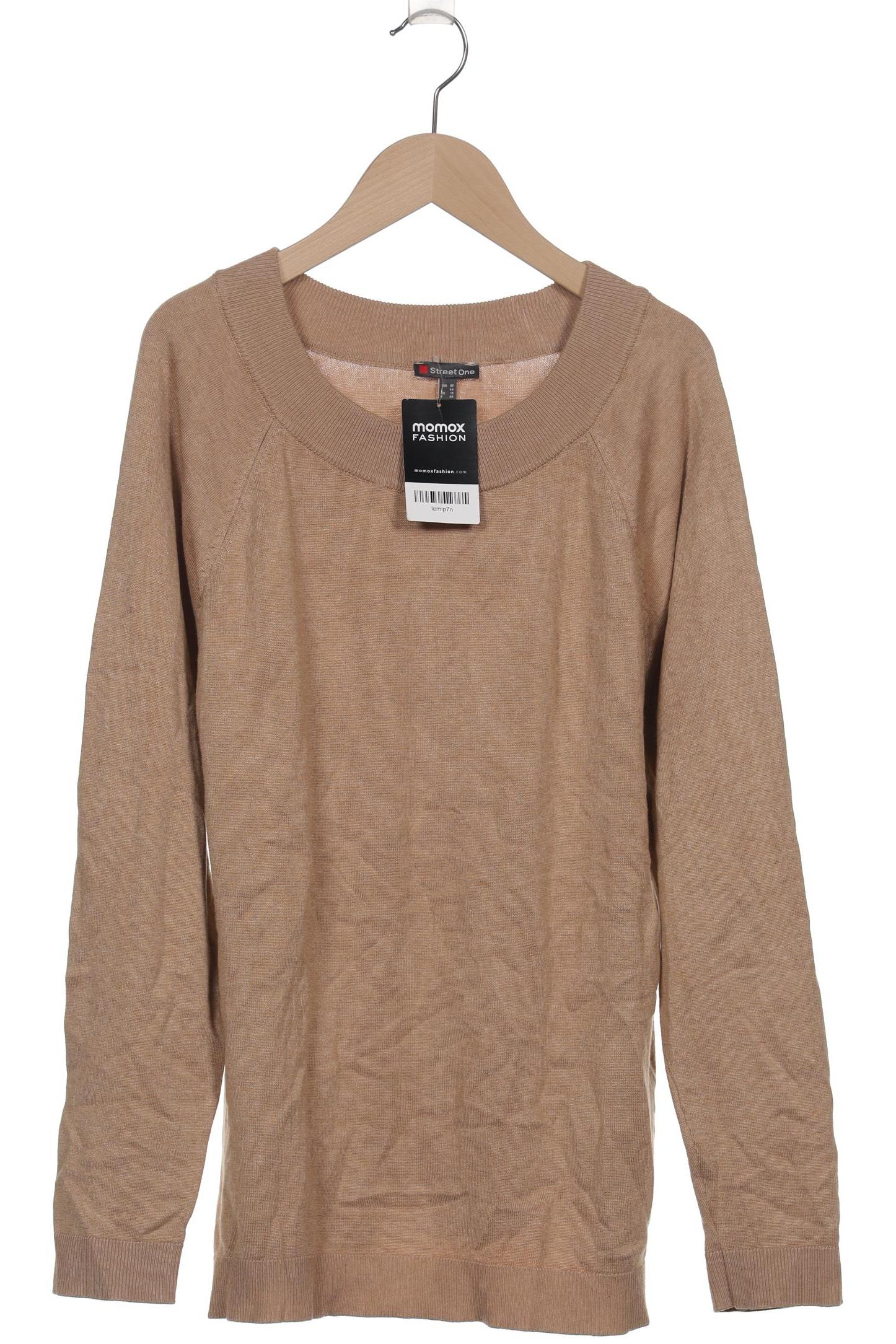 

Street One Damen Pullover, braun, Gr. 42