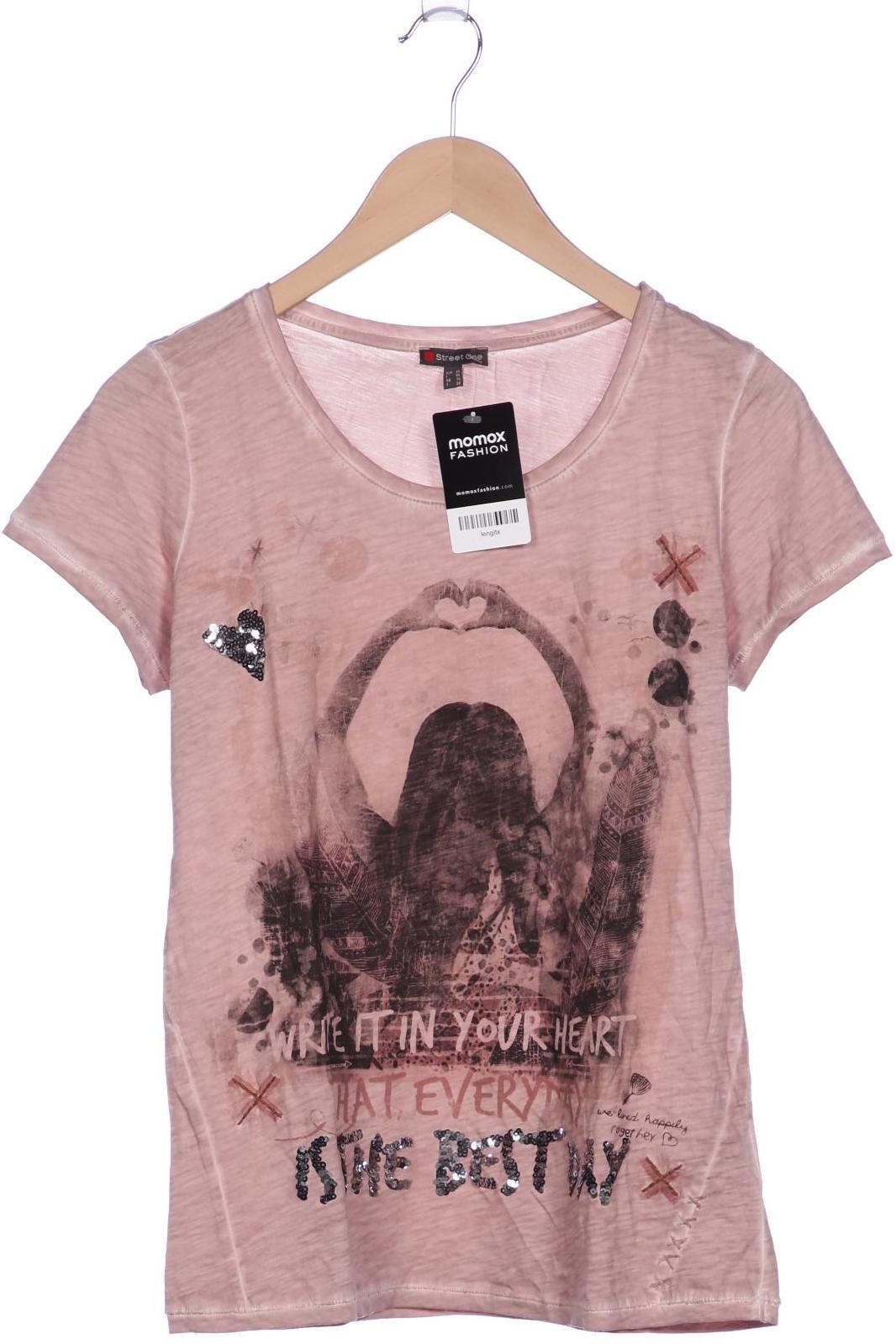 

Street One Damen T-Shirt, pink, Gr. 36