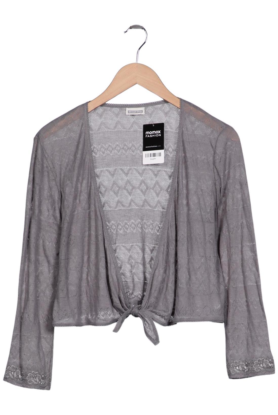 

Street One Damen Strickjacke, grau, Gr. 42