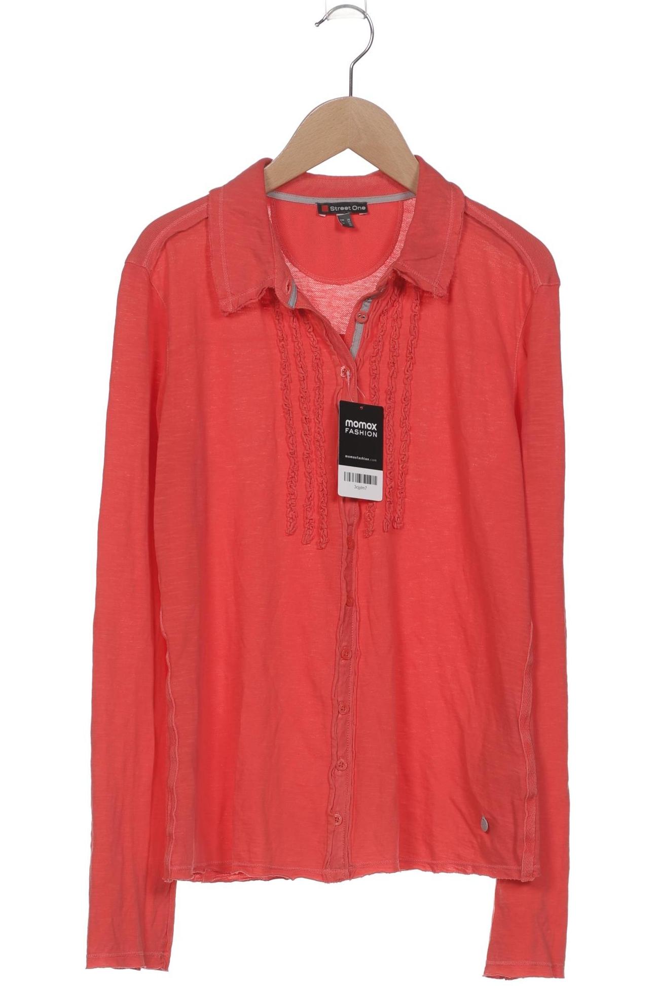 

Street One Damen Langarmshirt, orange, Gr. 38