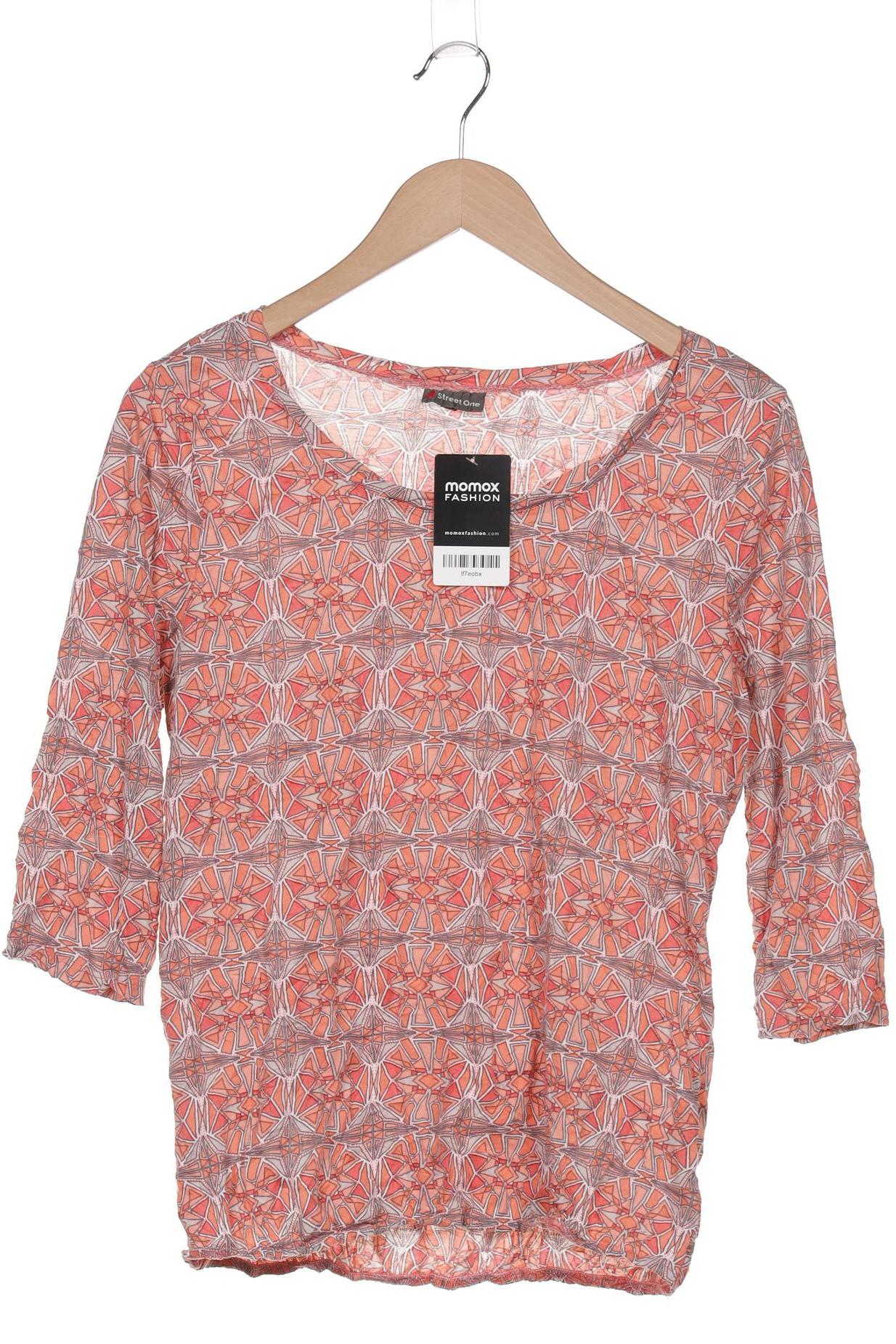 

Street One Damen Langarmshirt, orange, Gr. 38