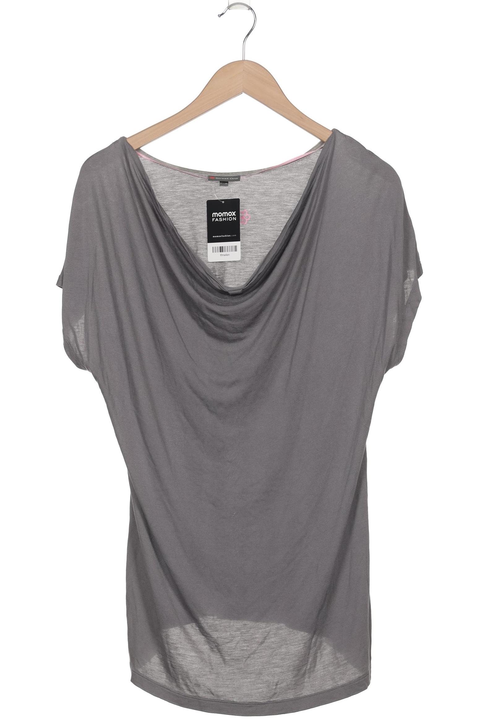 

Street One Damen T-Shirt, grau, Gr. 42