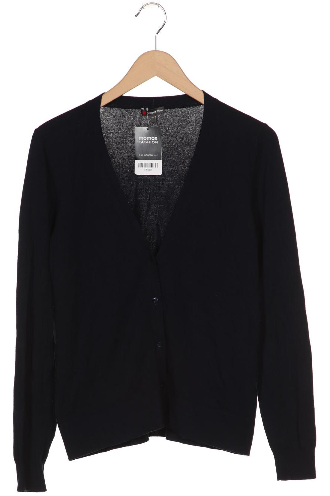 

Street One Damen Strickjacke, marineblau, Gr. 36