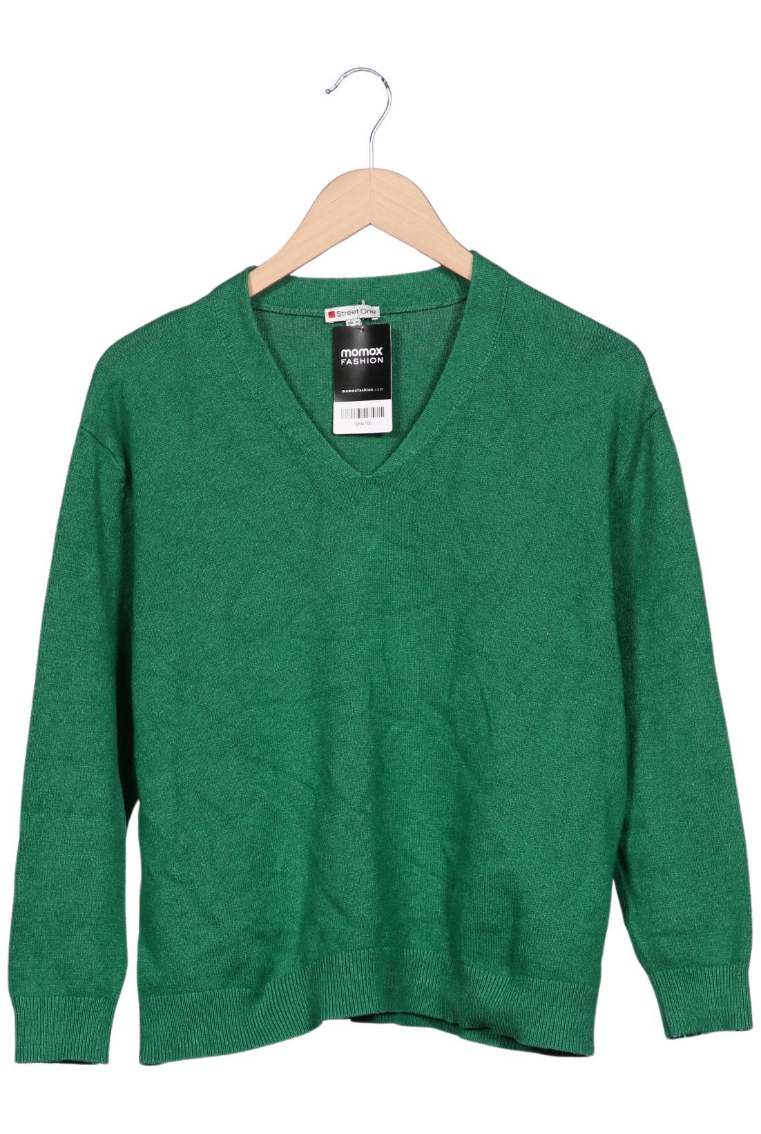 

Street One Damen Pullover, grün, Gr. 40