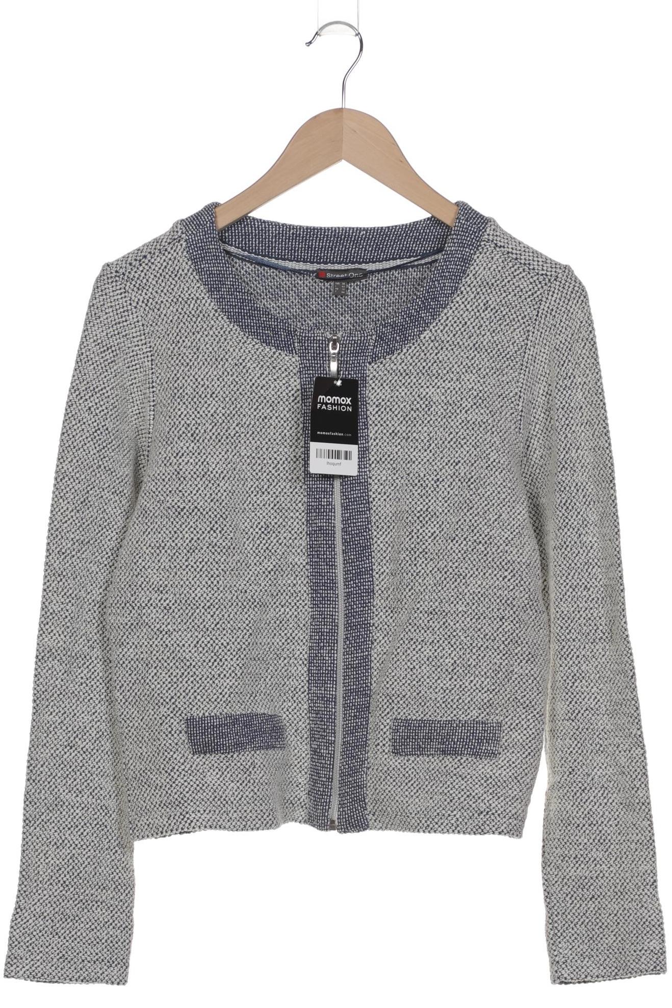

Street One Damen Strickjacke, marineblau, Gr. 38
