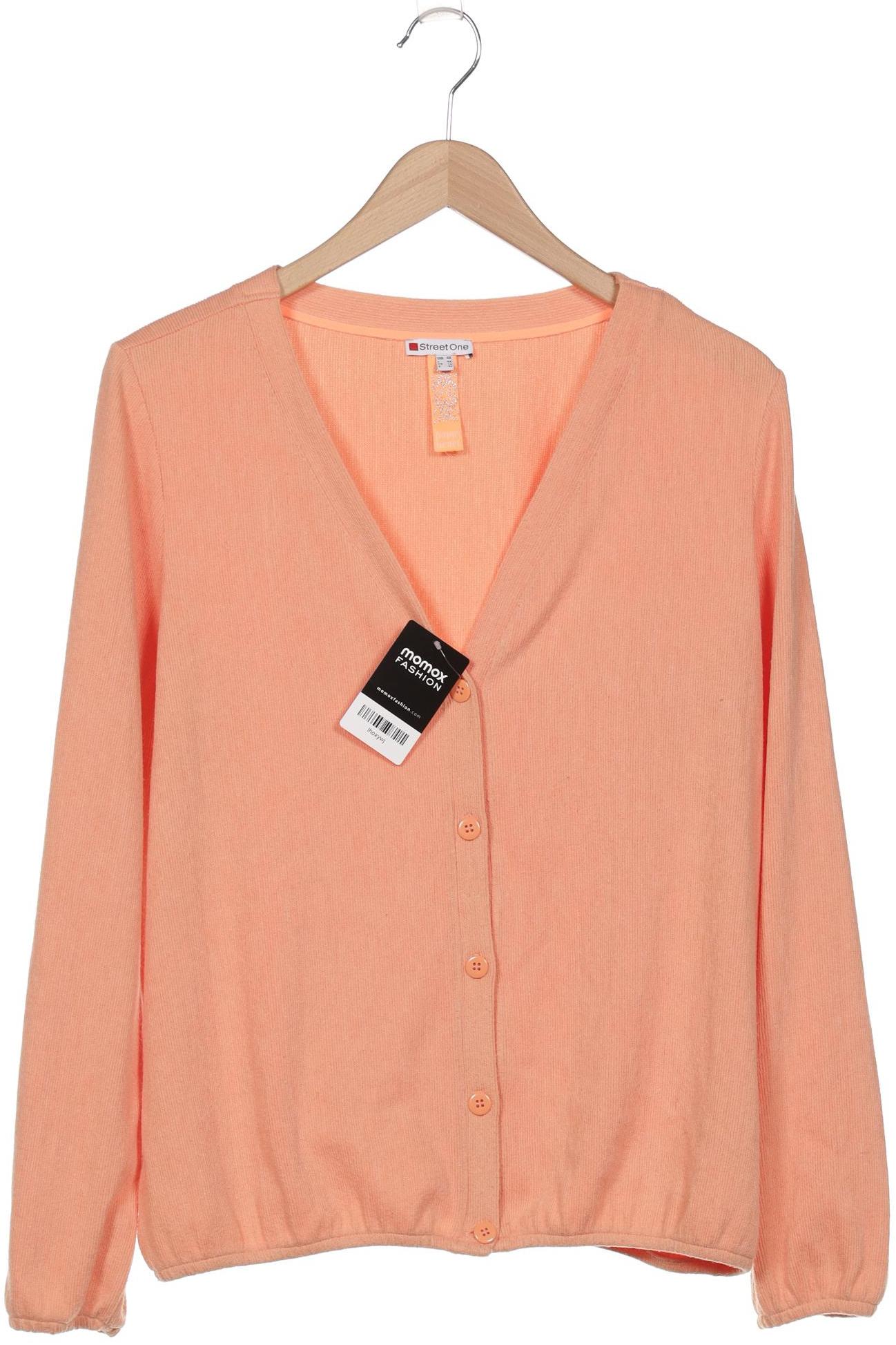 

Street One Damen Strickjacke, orange, Gr. 40