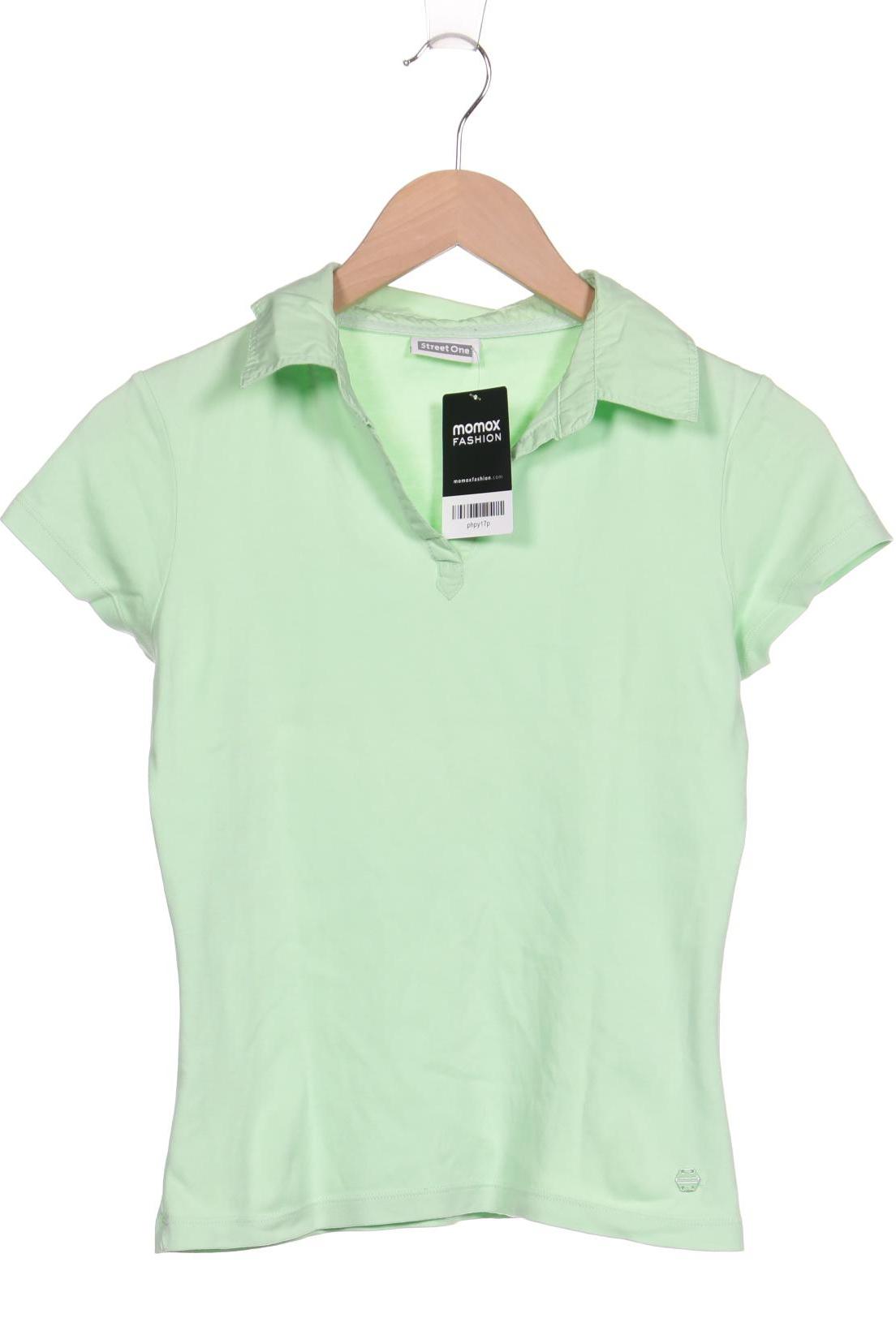 

Street One Damen Poloshirt, grün, Gr. 36