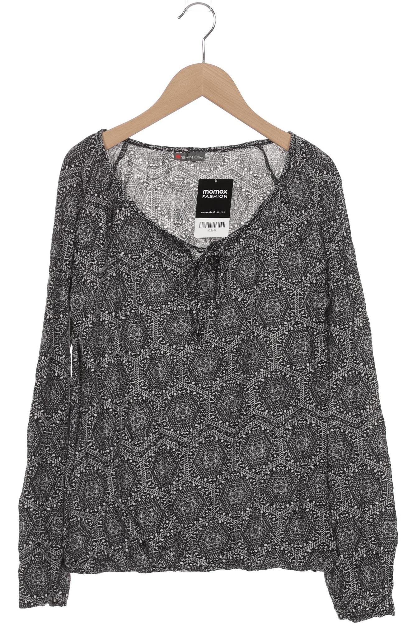 

Street One Damen Langarmshirt, schwarz, Gr. 36