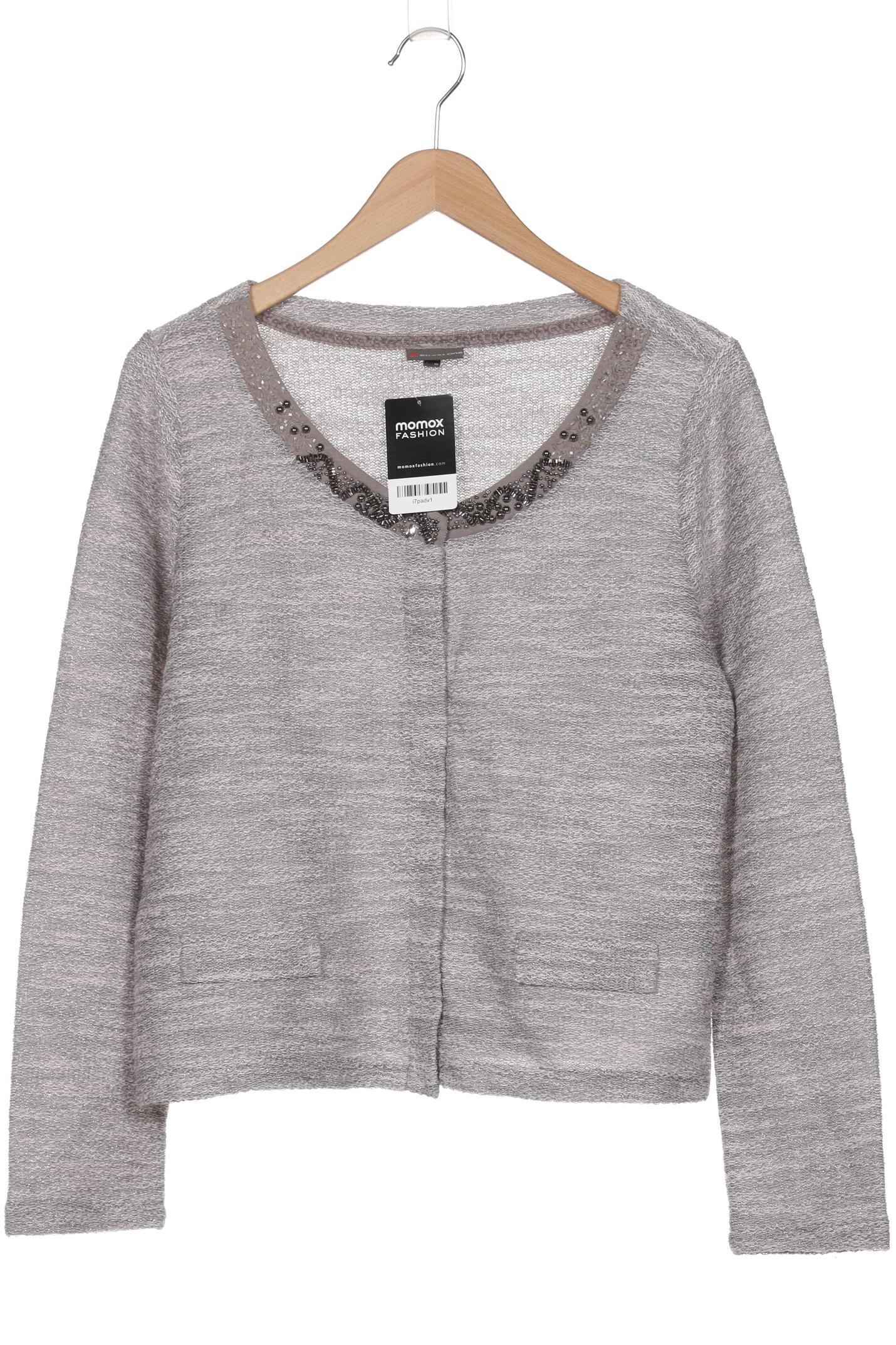 

Street One Damen Strickjacke, silber, Gr. 44