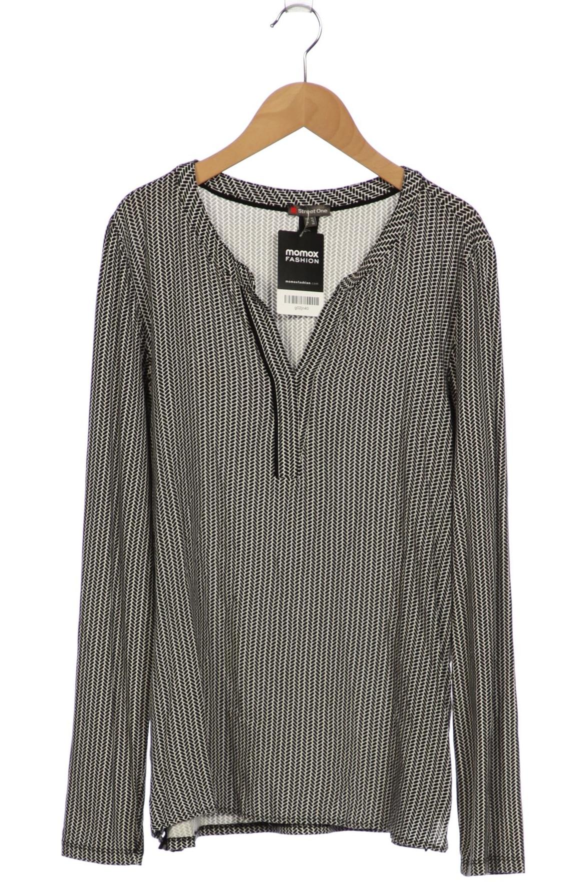 

Street One Damen Langarmshirt, schwarz, Gr. 42