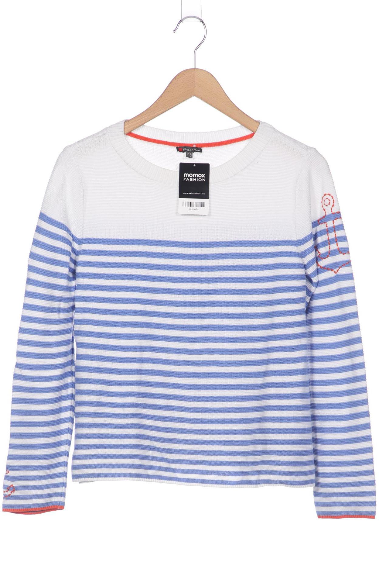 

Street One Damen Pullover, weiß, Gr. 34
