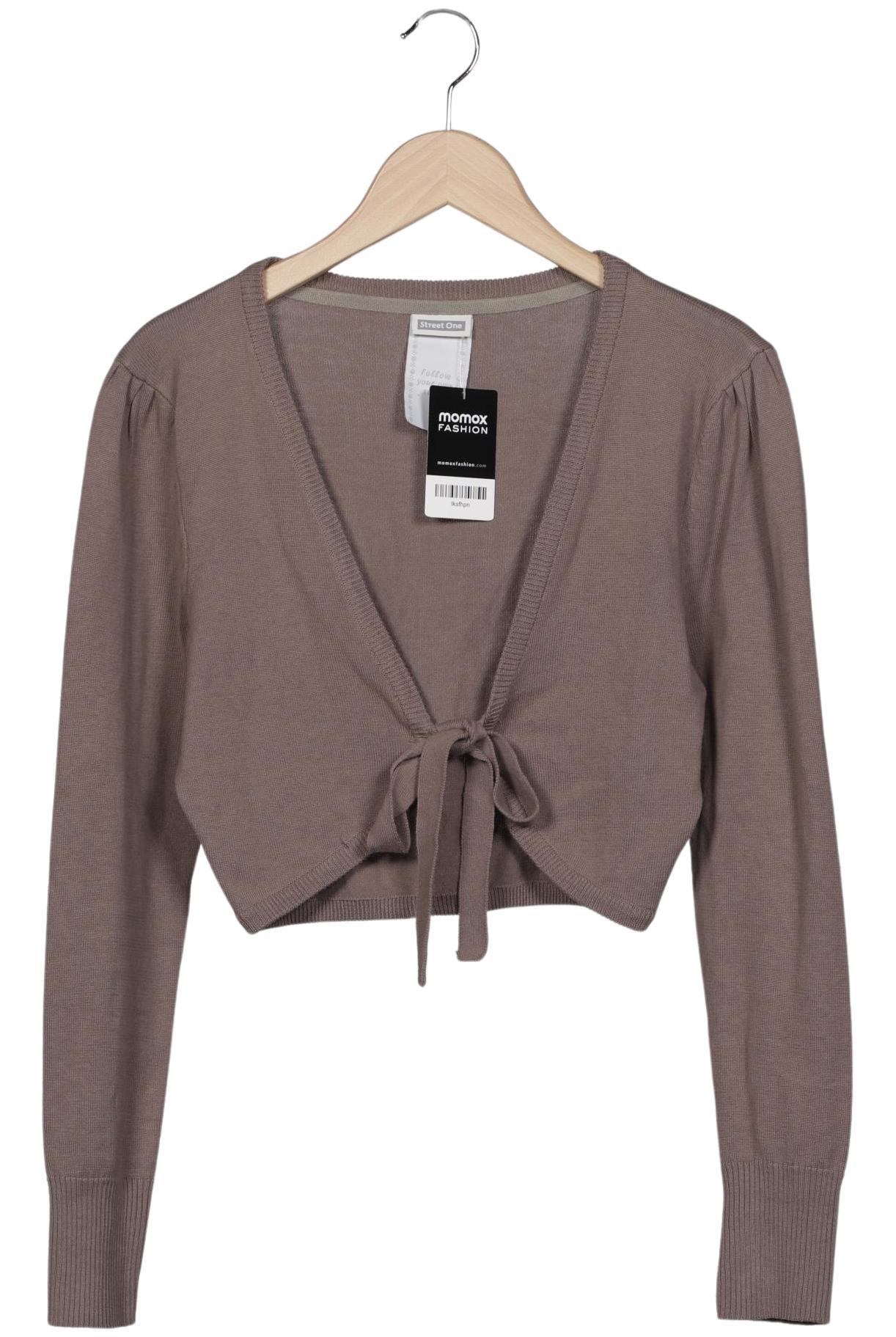 

Street One Damen Strickjacke, braun, Gr. 40