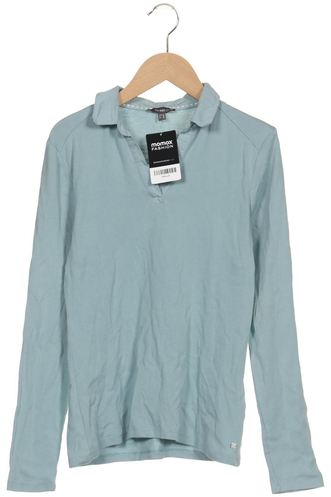 

Street One Damen Langarmshirt, hellblau, Gr. 36