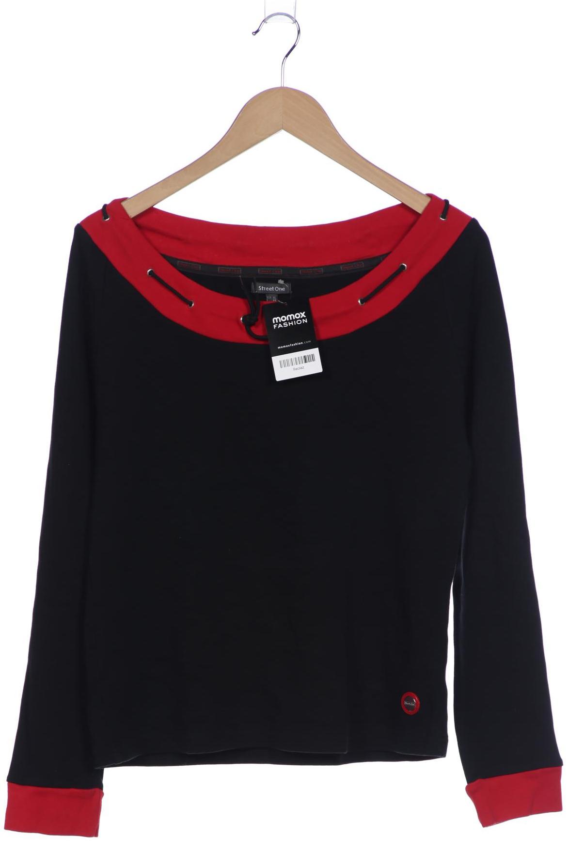 

Street One Damen Langarmshirt, schwarz, Gr. 40