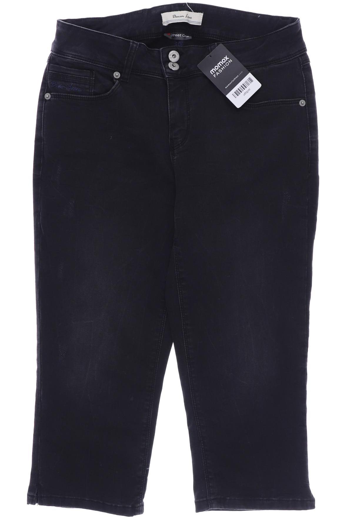 

Street One Damen Jeans, schwarz