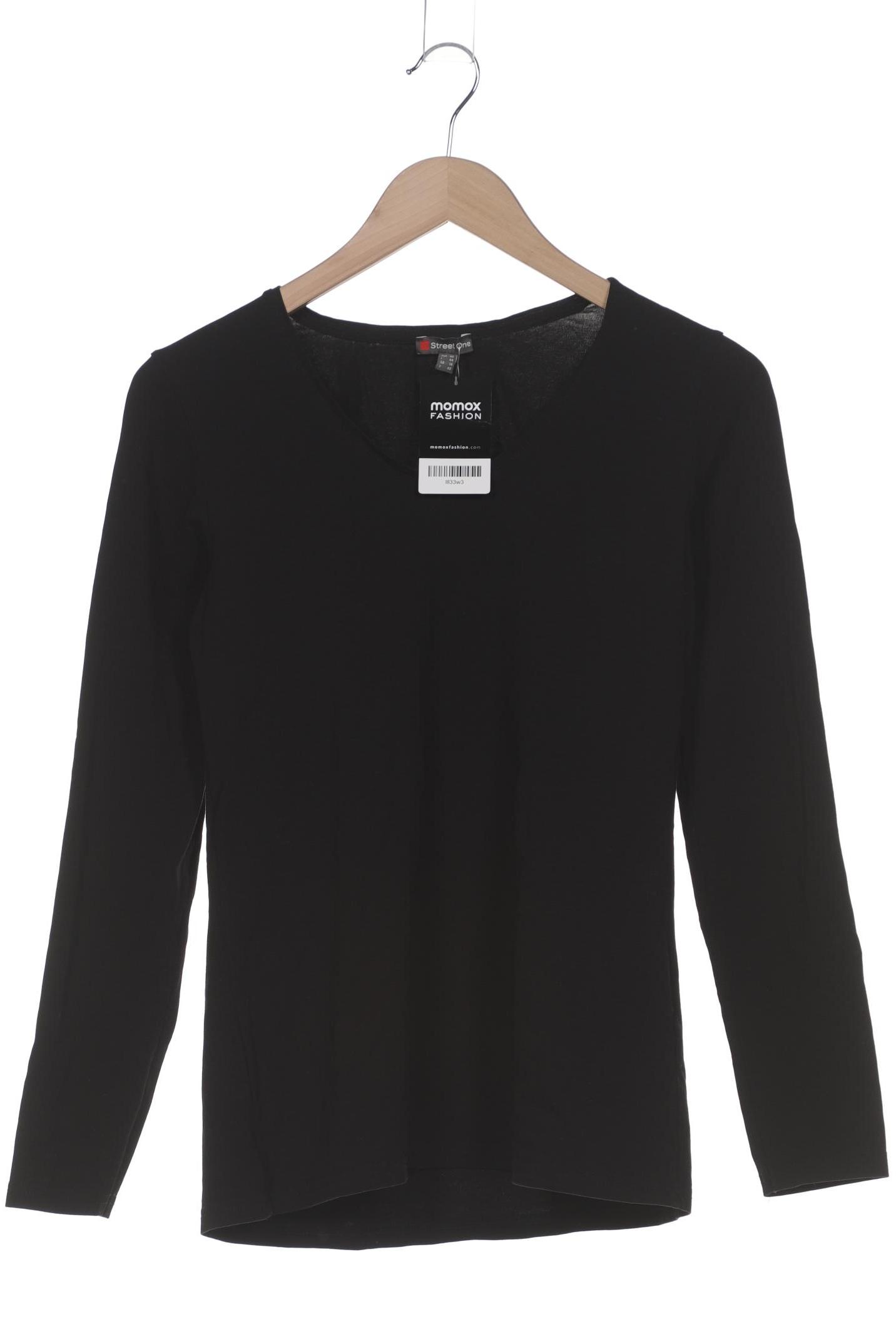 

Street One Damen Langarmshirt, schwarz, Gr. 40