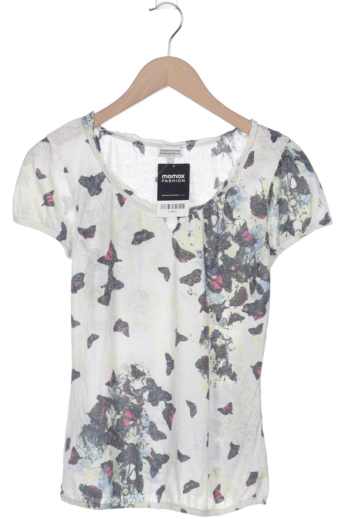 

Street One Damen T-Shirt, weiß, Gr. 38