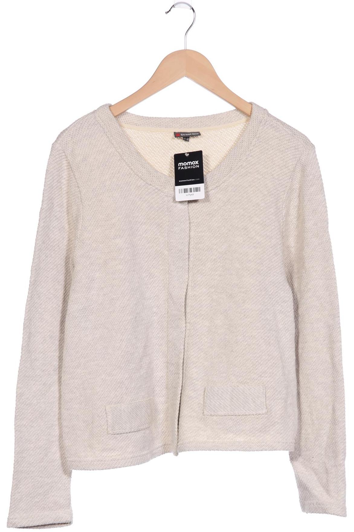 

Street One Damen Strickjacke, cremeweiß