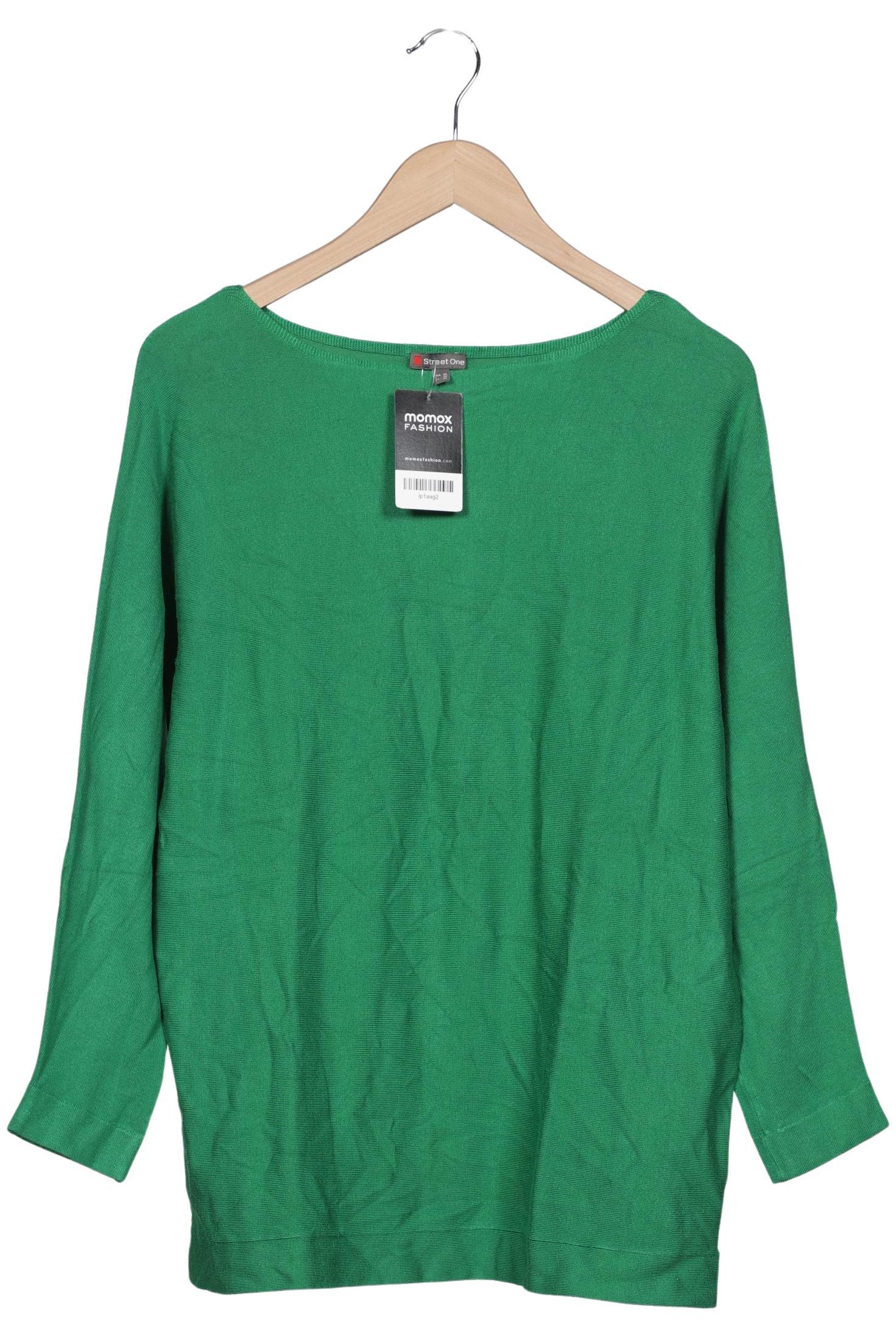 

Street One Damen Pullover, grün, Gr. 44