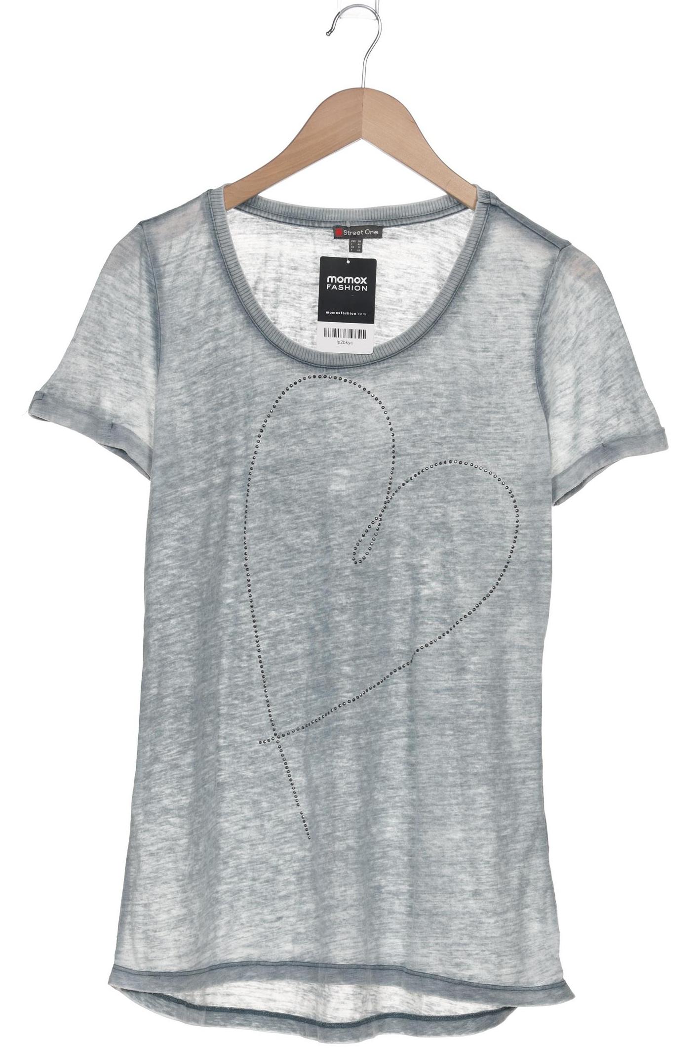 

Street One Damen T-Shirt, blau, Gr. 38