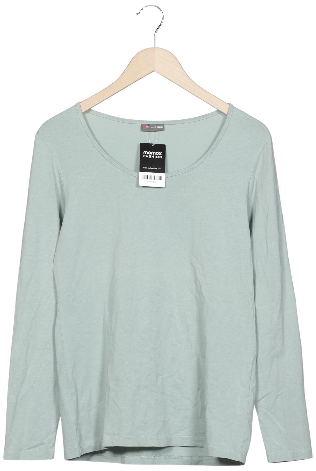 

Street One Damen Langarmshirt, hellgrün, Gr. 42