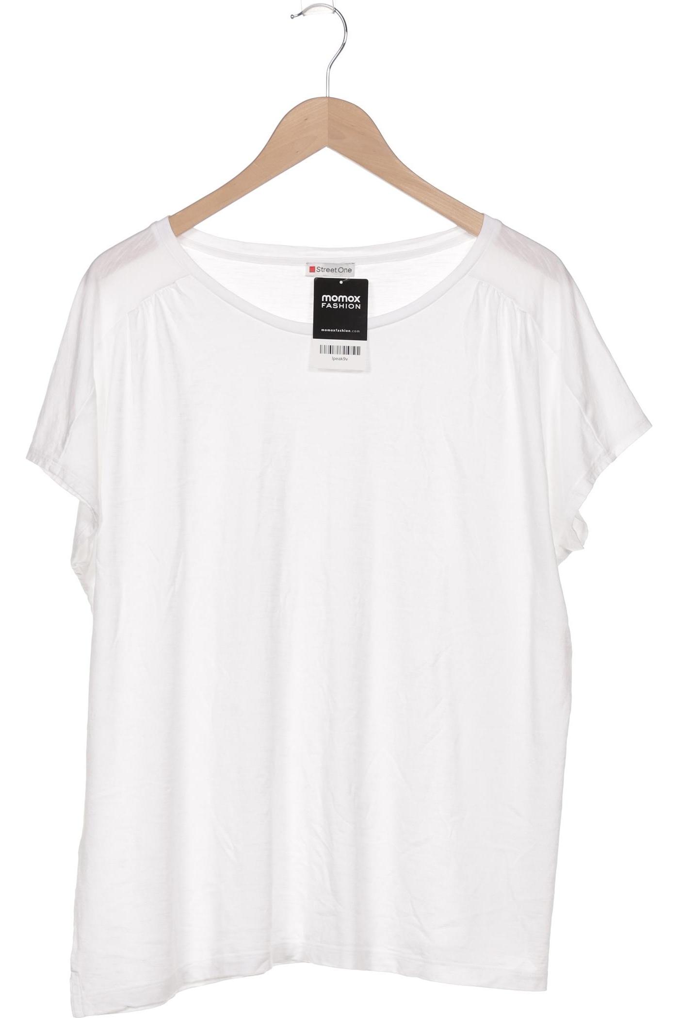 

Street One Damen T-Shirt, weiß, Gr. 44