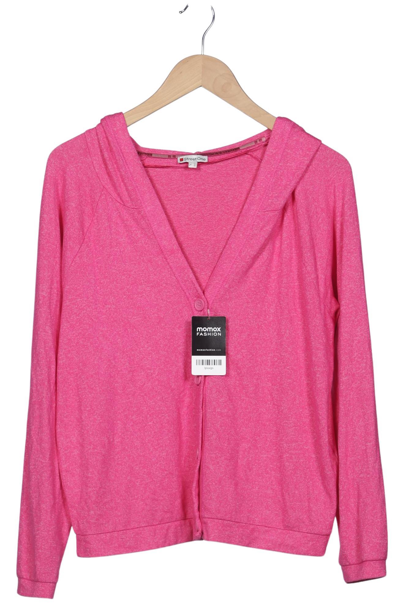 

Street One Damen Strickjacke, pink, Gr. 40