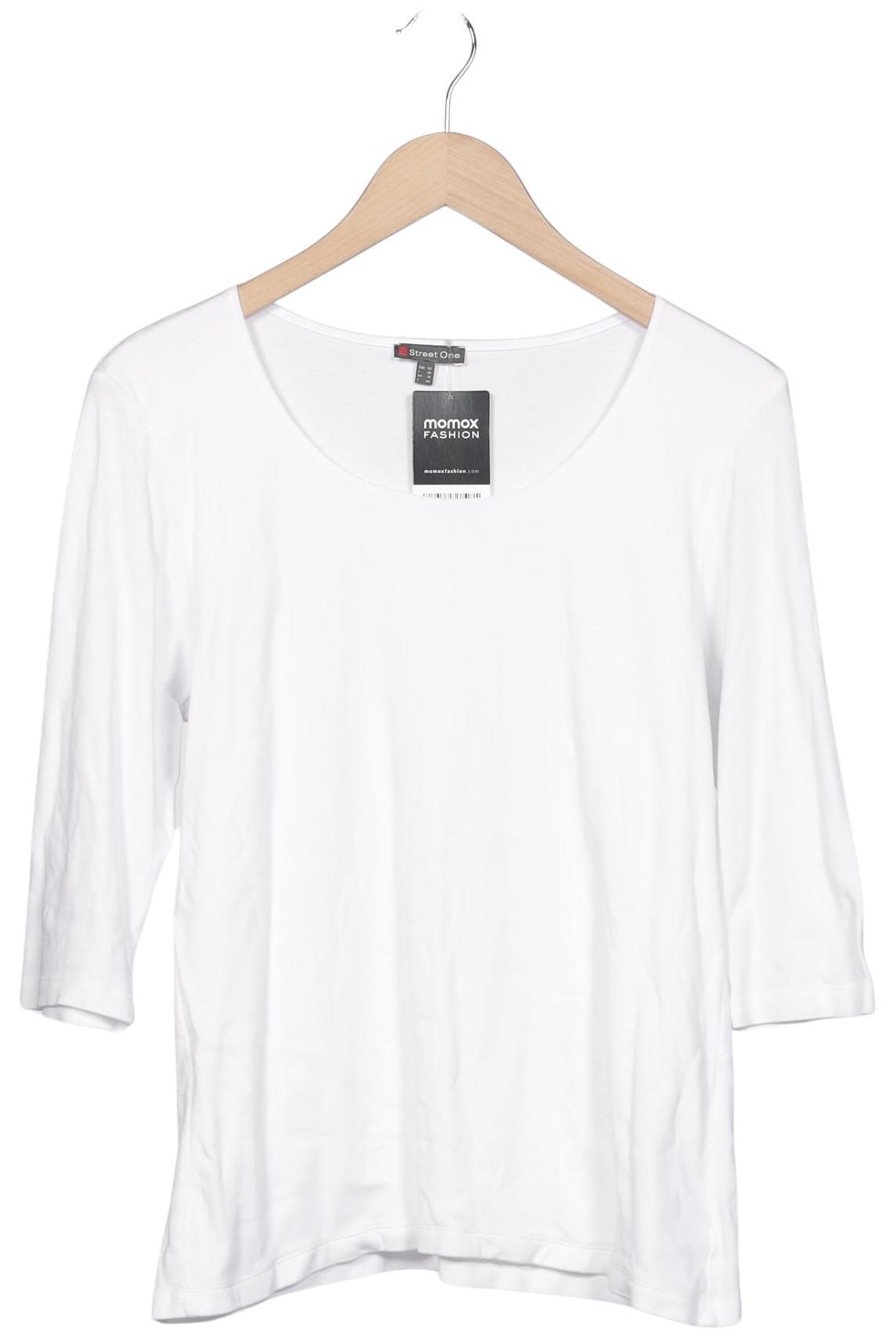 

Street One Damen Langarmshirt, weiß, Gr. 42