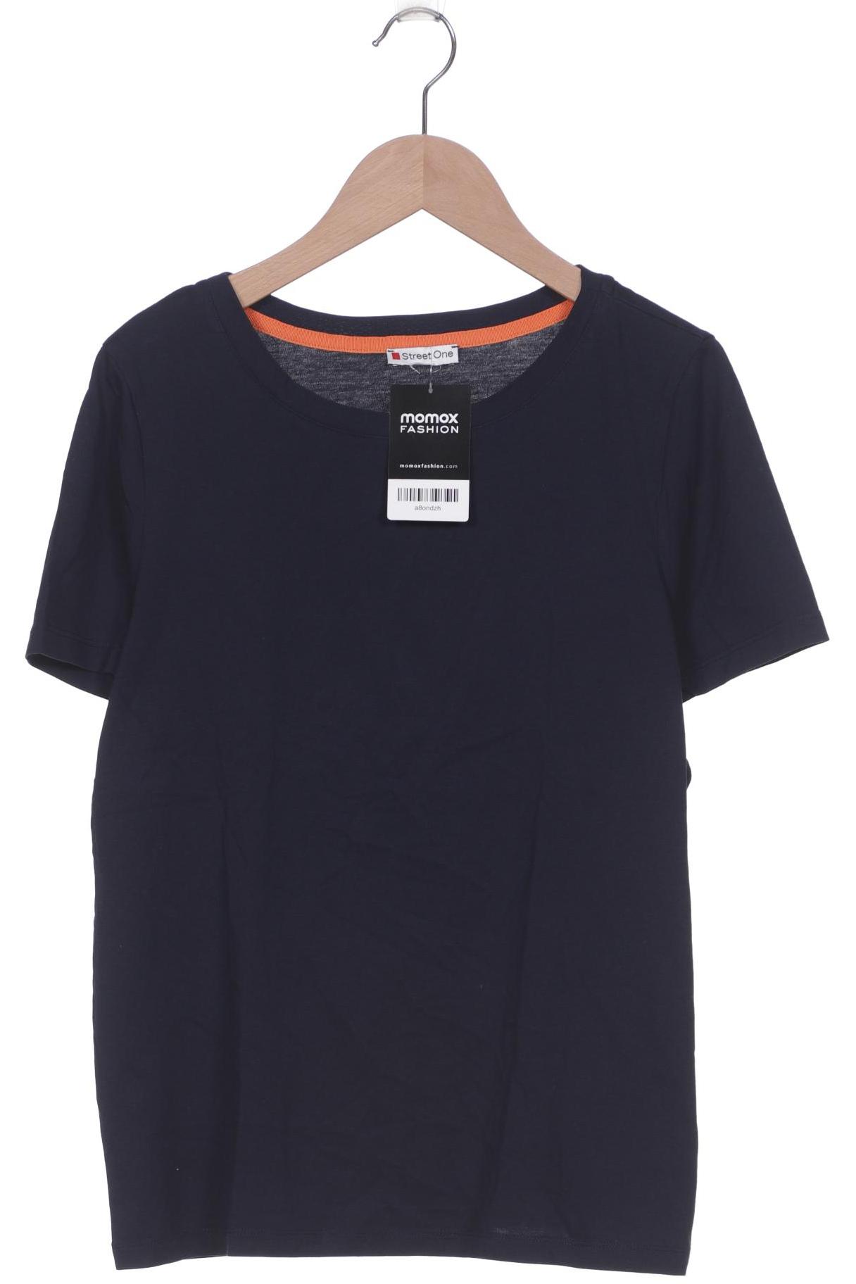 

Street One Damen T-Shirt, marineblau, Gr. 42