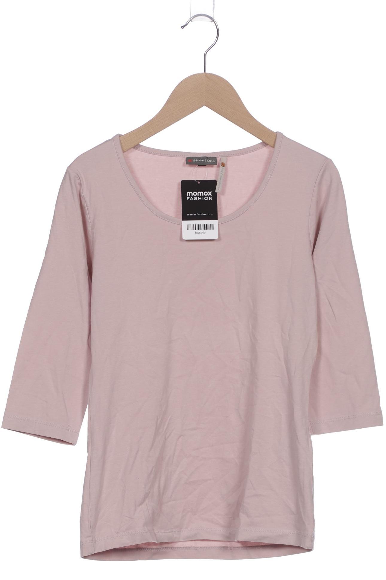 

Street One Damen Langarmshirt, pink, Gr. 36