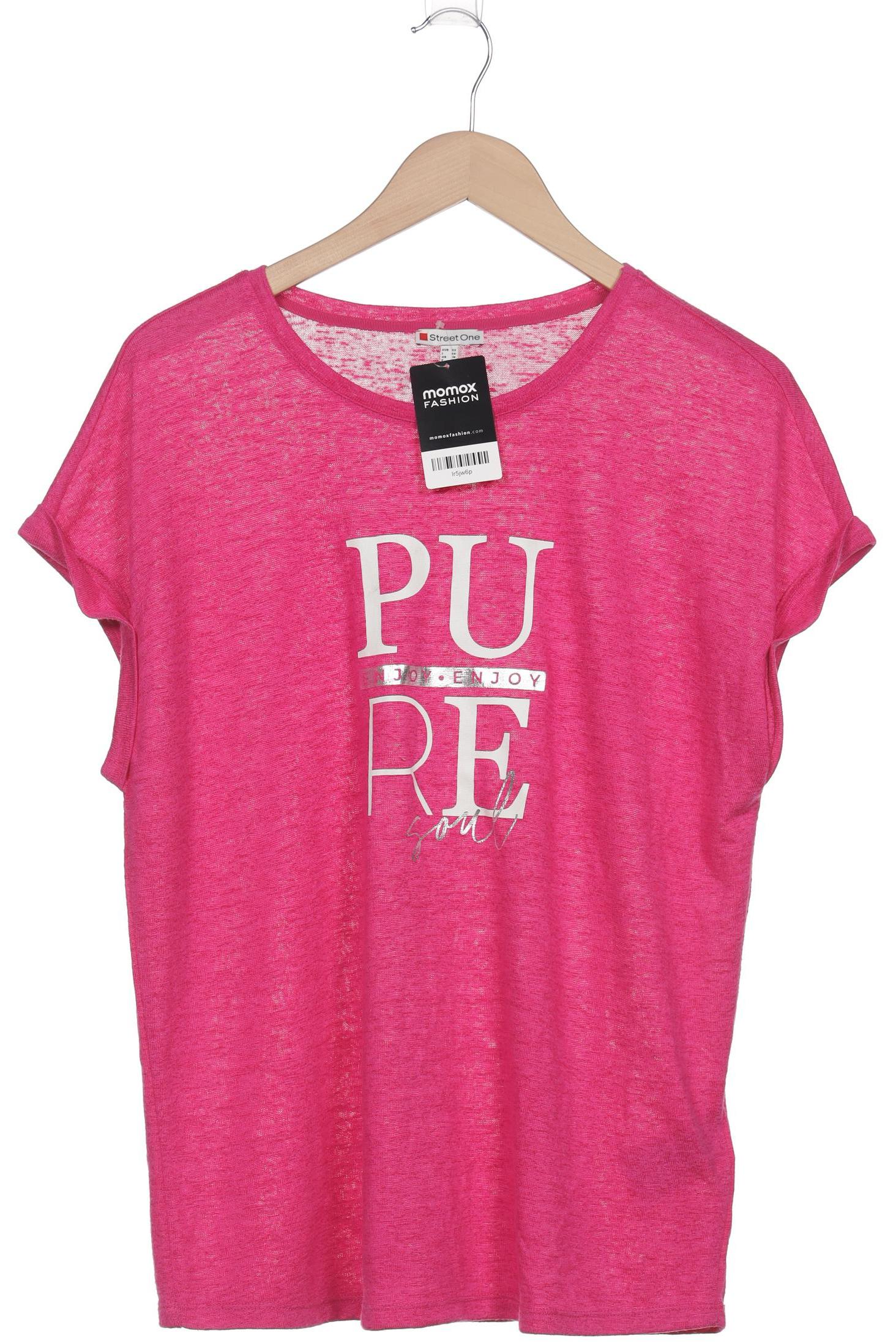 

Street One Damen T-Shirt, pink, Gr. 42