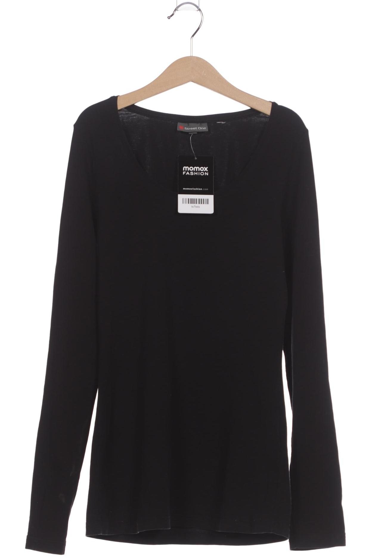 

Street One Damen Langarmshirt, schwarz, Gr. 36