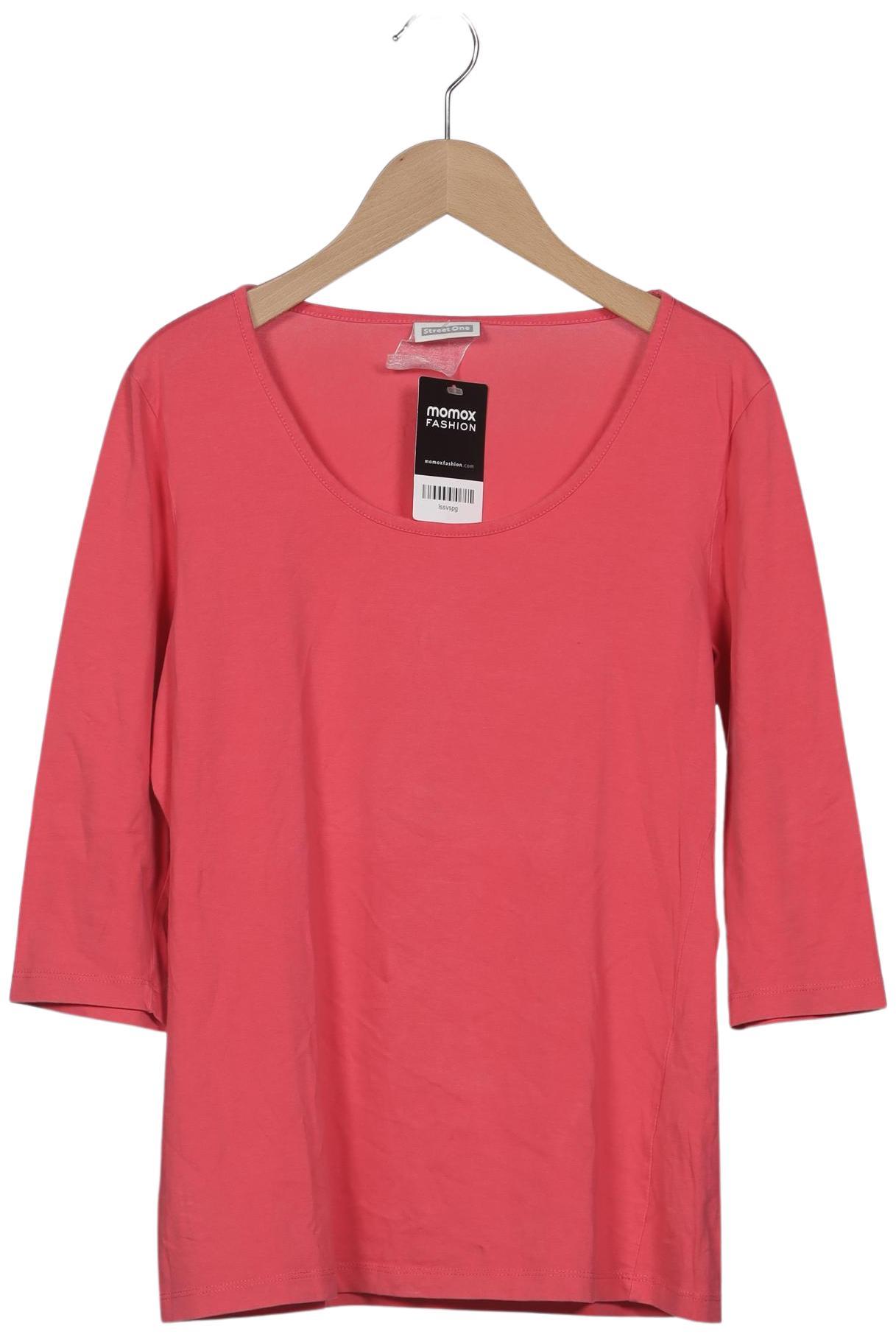 

Street One Damen Langarmshirt, pink, Gr. 40