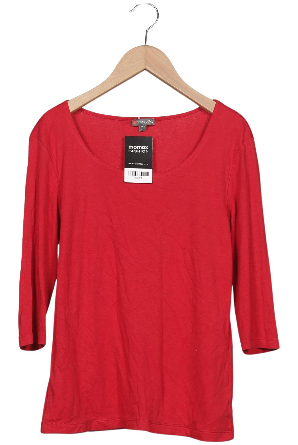 

Street One Damen Langarmshirt, rot, Gr. 38