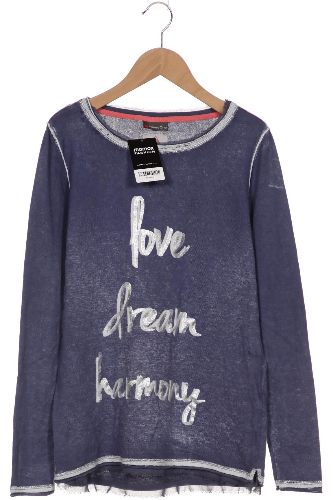 

Street One Damen Langarmshirt, marineblau, Gr. 38