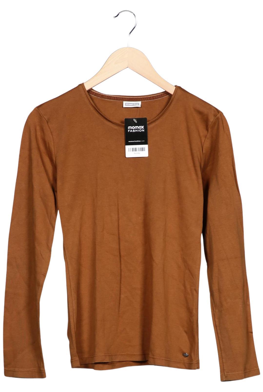 

Street One Damen Langarmshirt, braun, Gr. 44