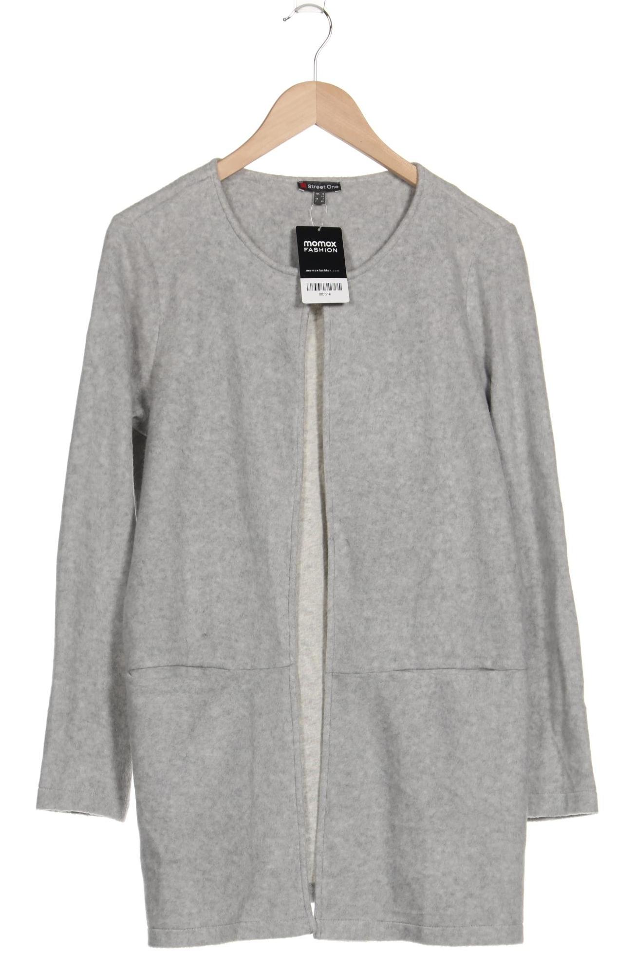 

Street One Damen Strickjacke, grau, Gr. 38