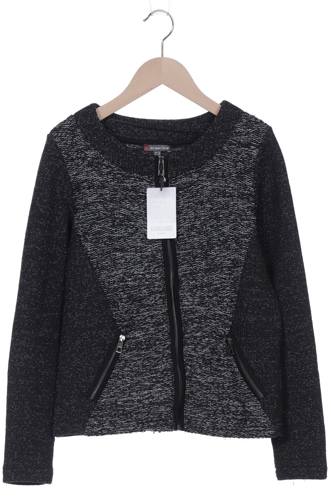 

Street One Damen Strickjacke, schwarz, Gr. 36