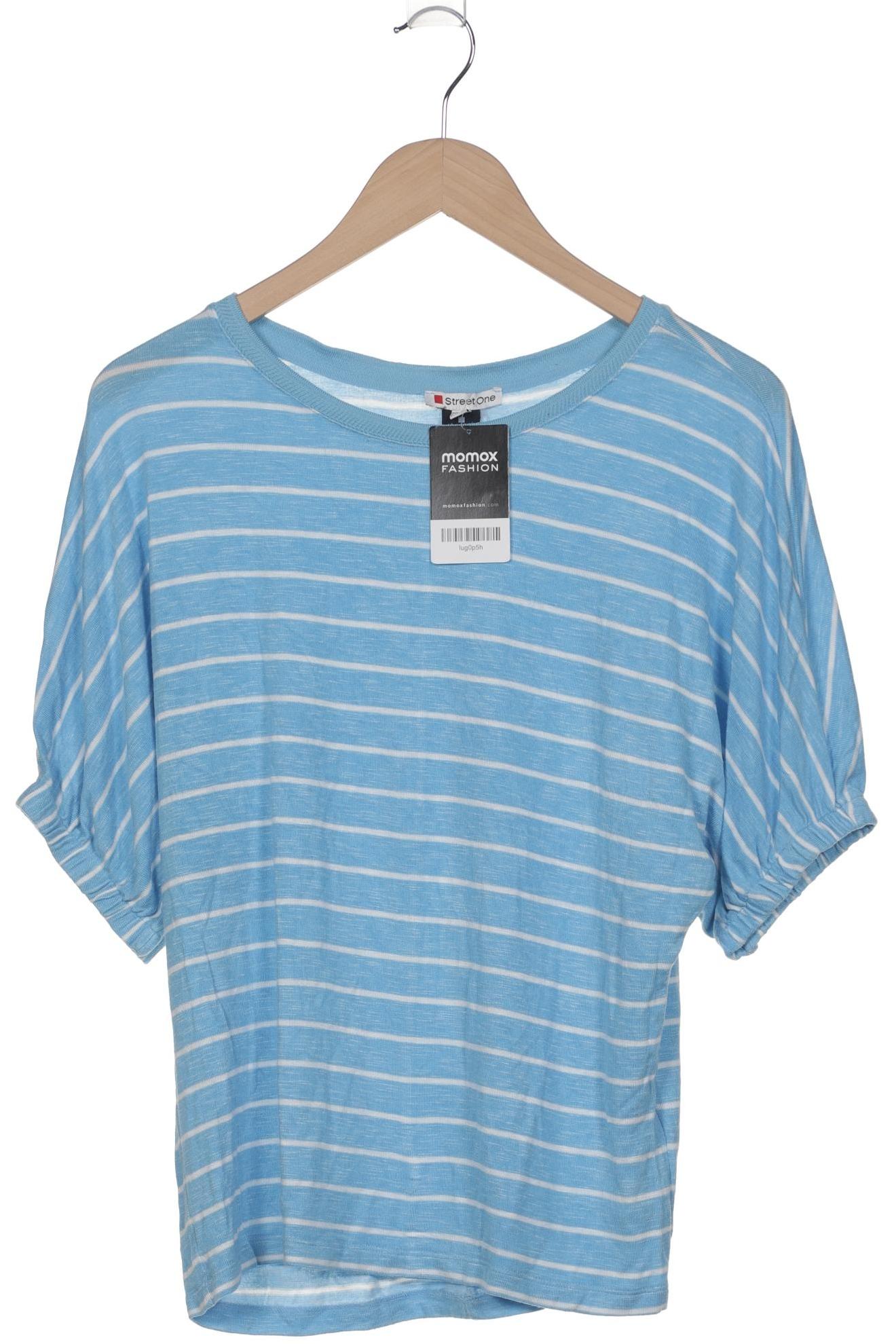 

Street One Damen T-Shirt, blau, Gr. 38