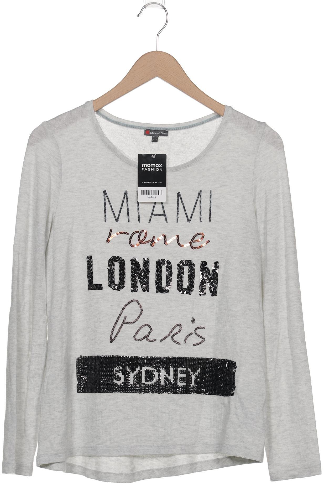 

Street One Damen Pullover, grau, Gr. 38