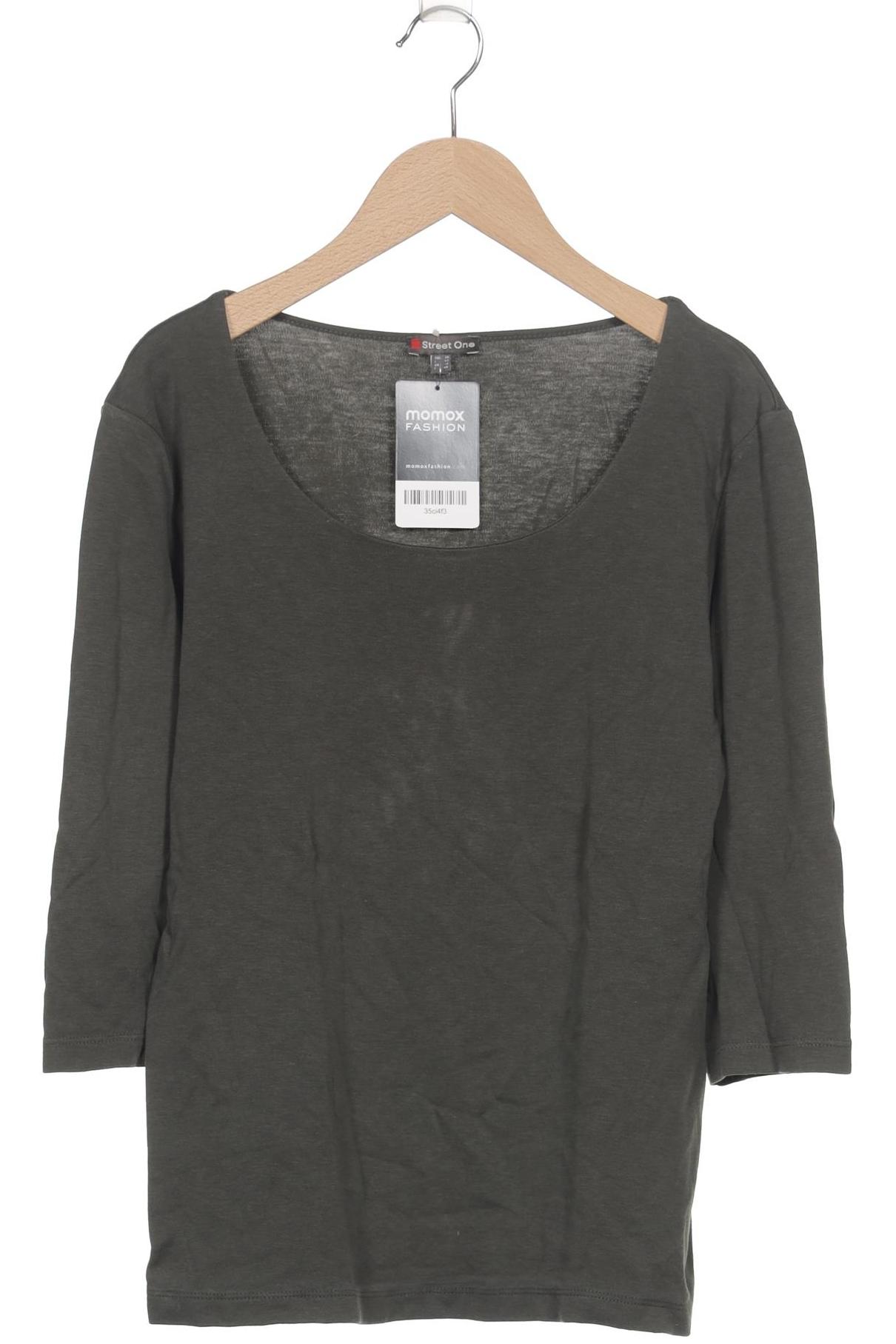 

Street One Damen Langarmshirt, grün, Gr. 38