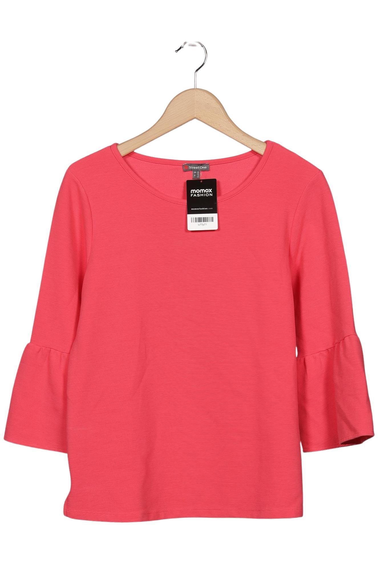 

Street One Damen Langarmshirt, pink, Gr. 38