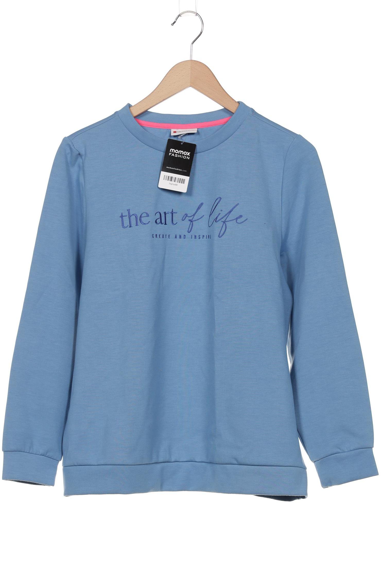 

Street One Damen Sweatshirt, blau, Gr. 40