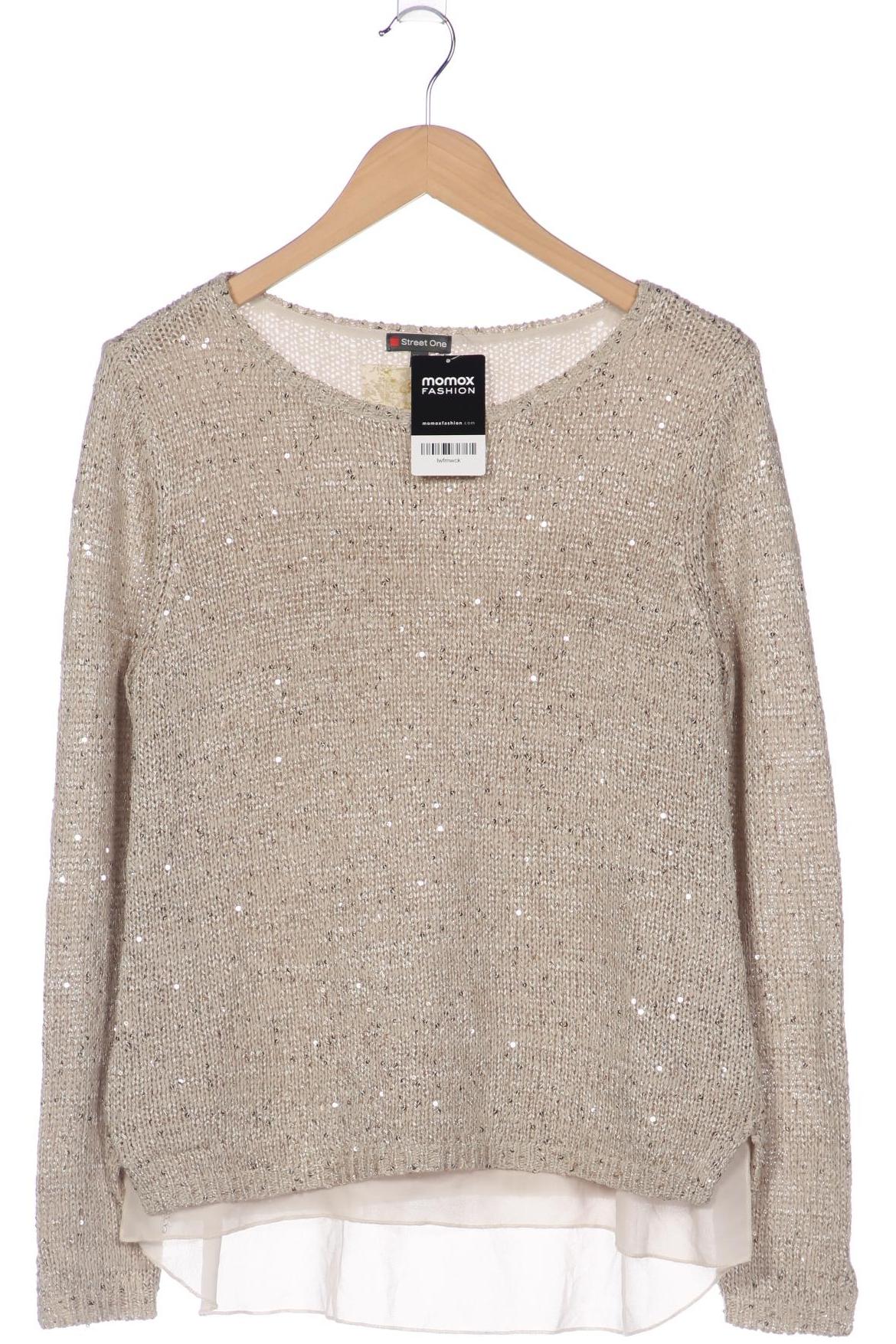 

Street One Damen Pullover, beige, Gr. 40