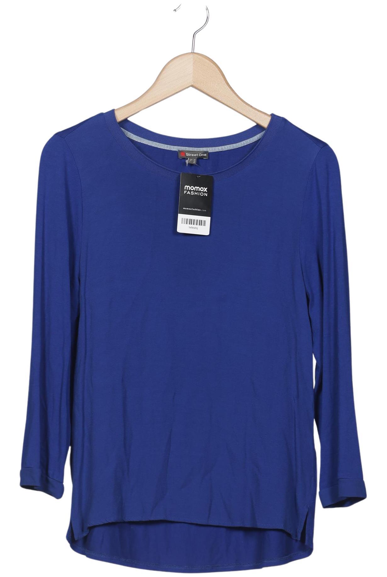

Street One Damen Langarmshirt, blau, Gr. 38