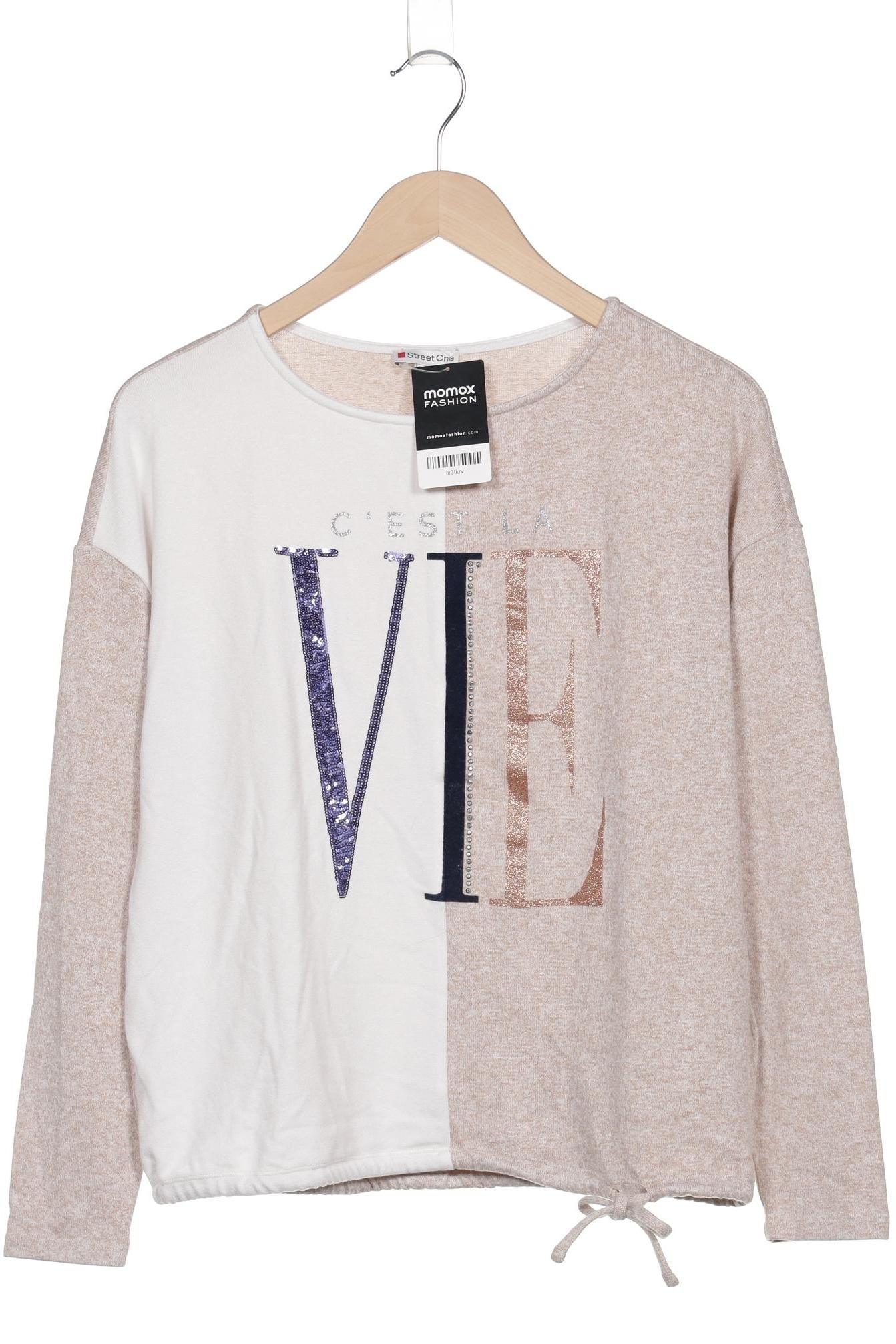 

Street One Damen Pullover, beige, Gr. 38