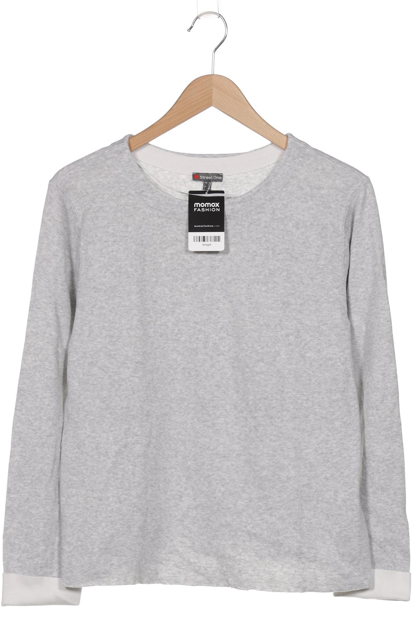 

Street One Damen Pullover, grau, Gr. 38