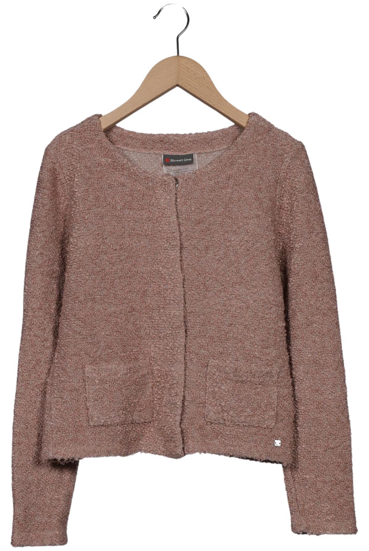 

Street One Damen Strickjacke, braun, Gr. 36