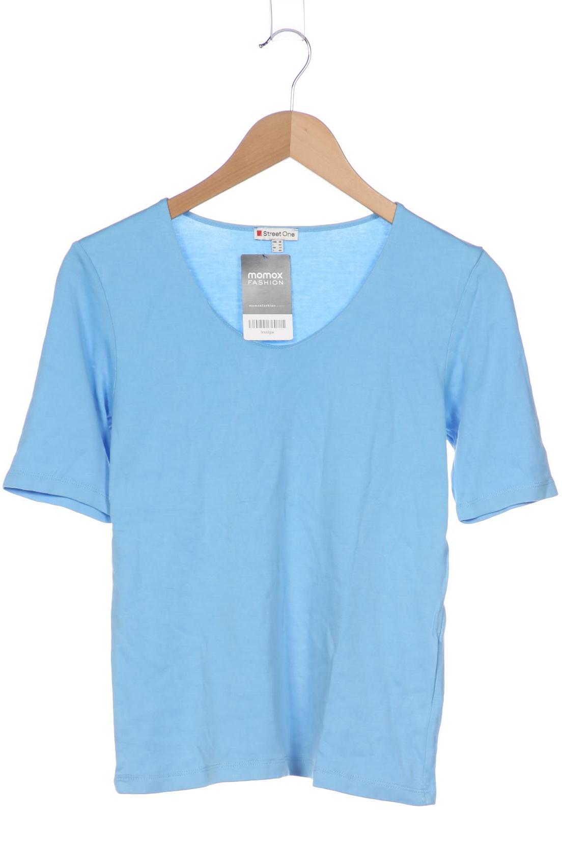 

Street One Damen T-Shirt, hellblau, Gr. 38